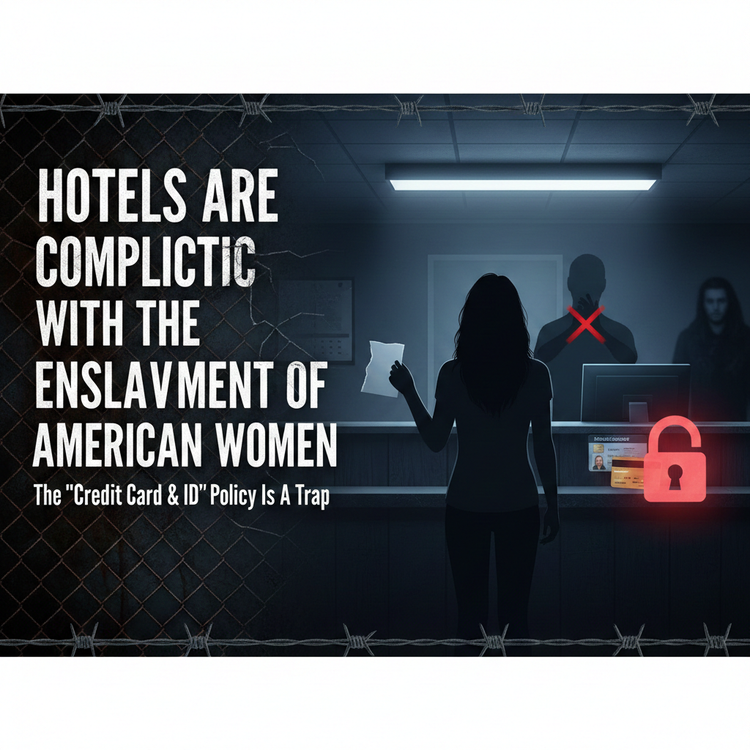 Hotels Are Secretively Complicit With The Enslavement Of American Women, And We Need To End This Immediately