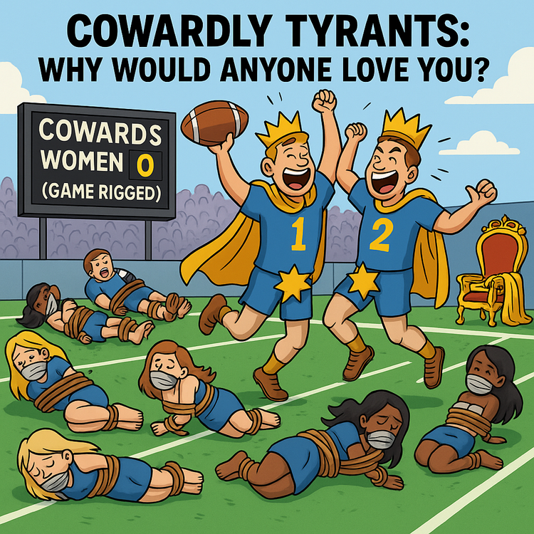 Men=Cowardly Tyrants (Why Would Anyone Love You?)