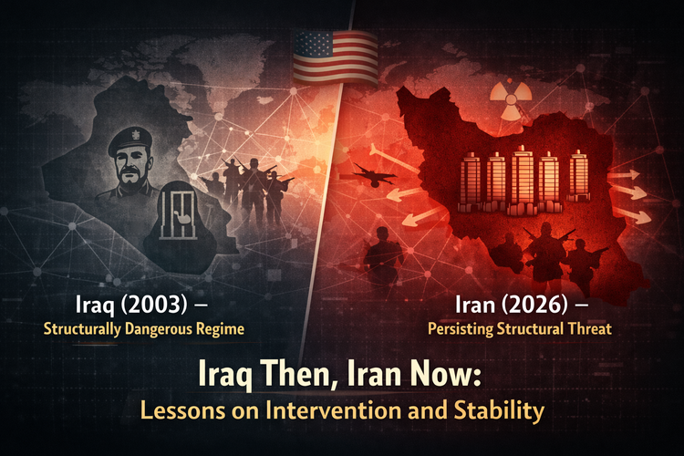 Iraq Then: Reading Absence as Evidence – A Negative-Based Intelligence Perspective
(Part 2 in the series on Intervention, Stability, and Structural Clarity)
