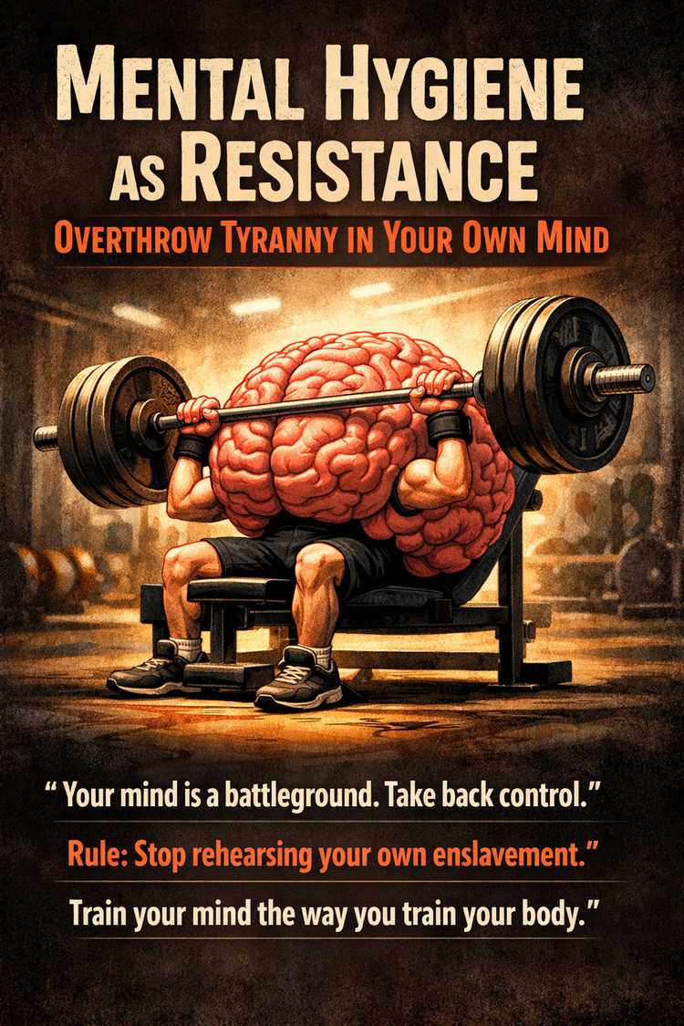 Mental Hygiene as Resistance: Overthrow Tyranny in Your Own Mind