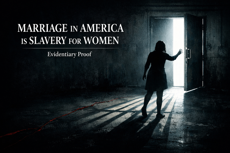 Marriage in America Is Slavery for Women