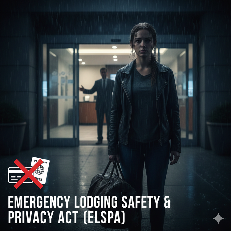 THE EMERGENCY LODGING SAFETY & PRIVACY ACT (ELSPA)