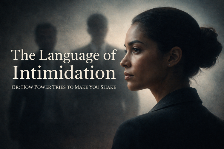 The Language of Intimidation