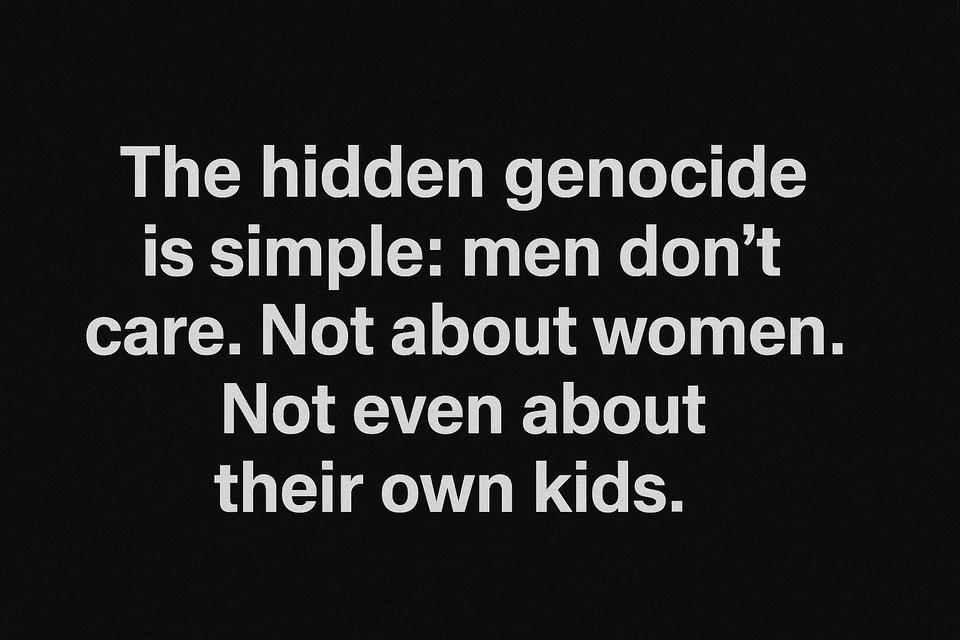 The Hidden Genocide Is Simple: Indifference Kills.