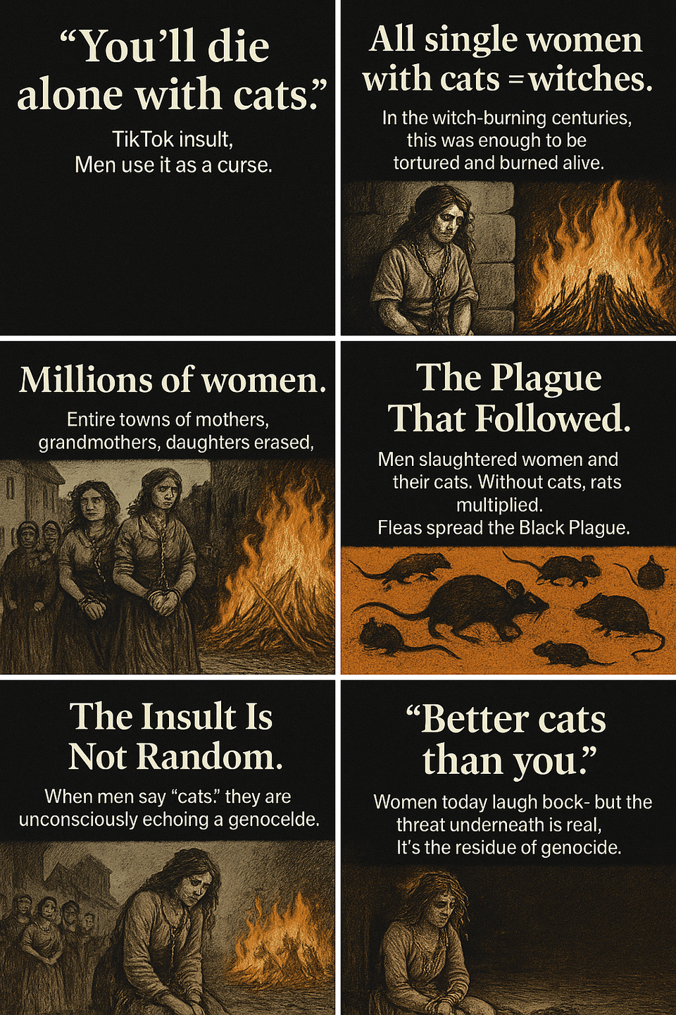 “Alone With Cats”: The Old Threat Behind a TikTok Insult