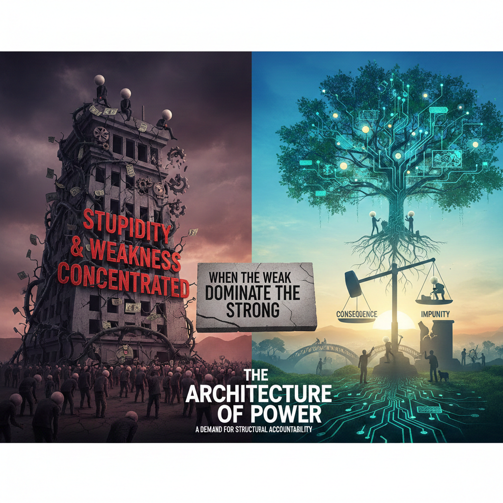 Results of the Architecture of Power: When the Weak Dominate the Strong