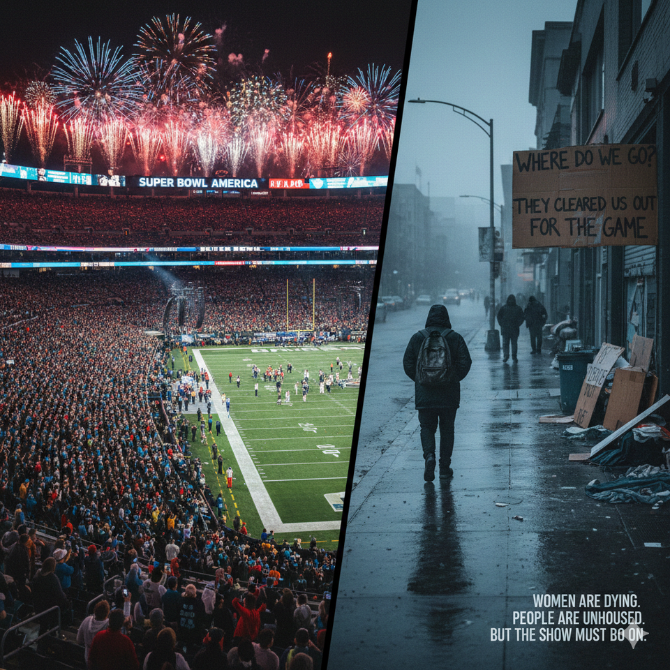 Bread and Circuses While People Are Dying: America’s Priorities at the Super Bowl
