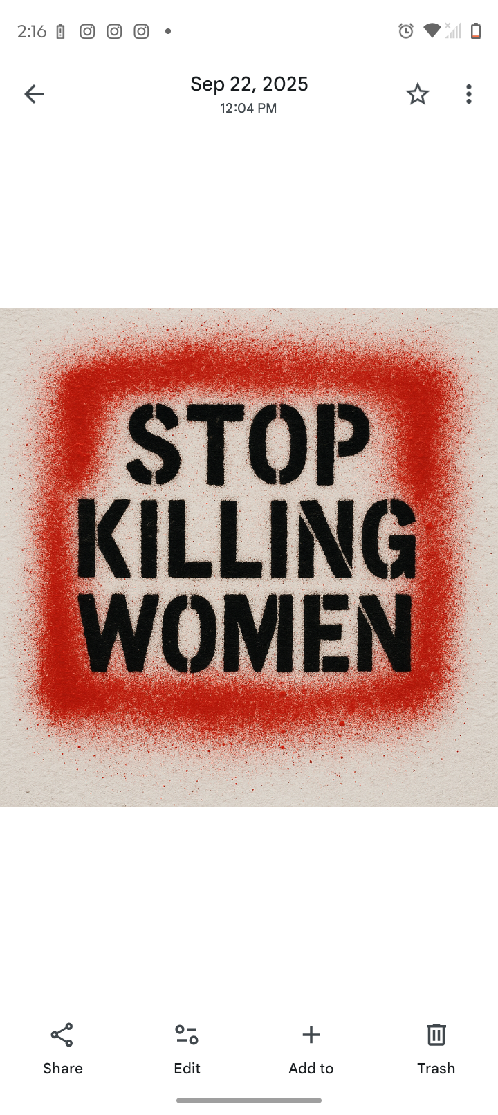 Stop believing the made up shit you tell yourselves. Grow a pair. Live in reality like women have to.