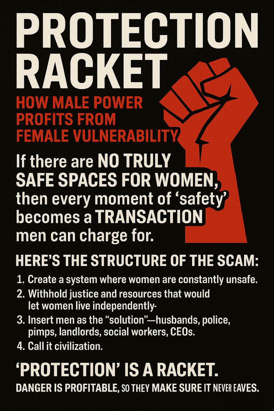 📛 PROTECTION IS A RACKET