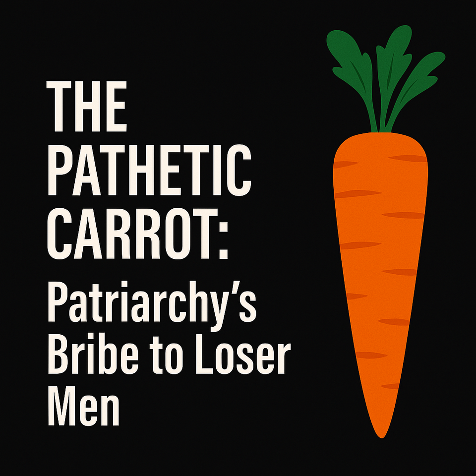The Pathetic Secret of Patriarchy: How It Gives Loser Men Access to Women They Could Never Deserve