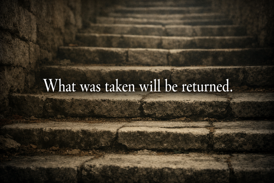 Relentlessness is not obsession. It is continuity — the refusal to let what was taken become legitimate through silence.
