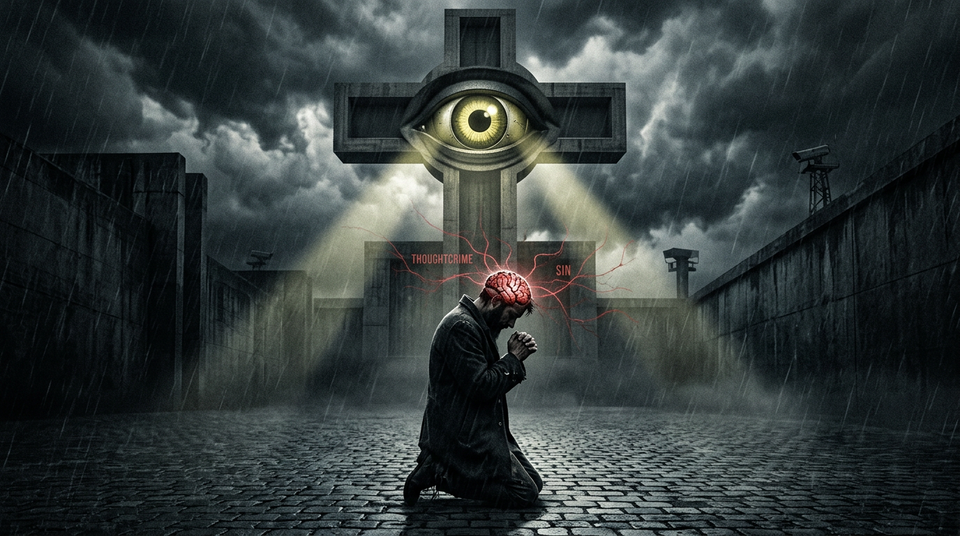 Spiritual Doublethink: Christianity's Thought-Crime Machine
